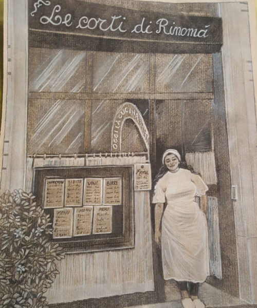 Origini Osteria delle Corti Milano dal 1992, fondata da Stefania con cucina tipica